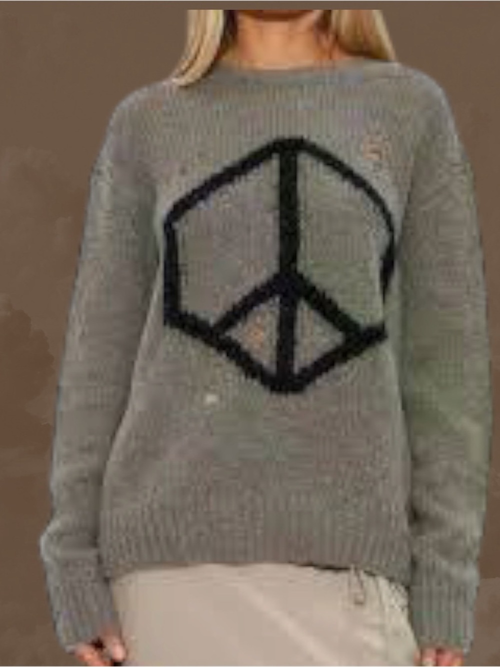 ALLSAINTS Message Jumper Crewneck Sweater Size XL